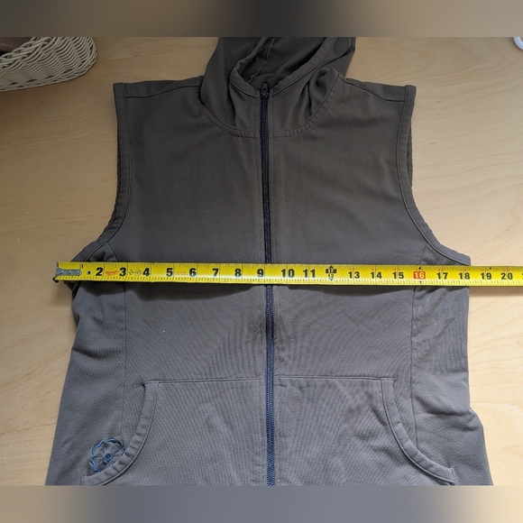 OUTDOOR RESEARCH Women Sleeveless Jacket Full Zip Hoodie Brown Size L Stretch - Picture 9 of 10